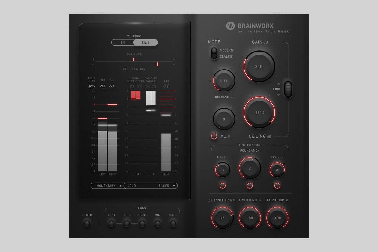 Plugin Alliance bx_limiter True Peak (No Transfer Fee)